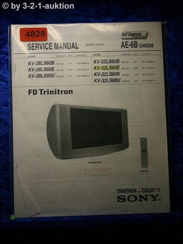 Sony manuale servizio - manuale,