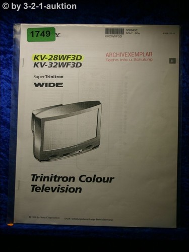 Sony manuale istruzioni - manuale, kv