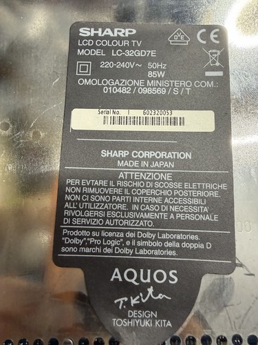 Sharp lcd colour - colour, model